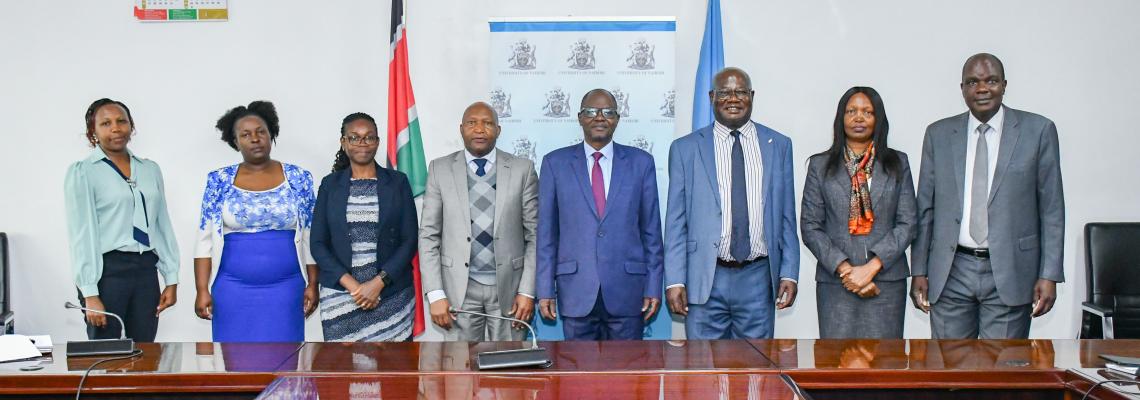 University management and Office of the Auditor-General group photo