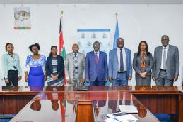 University management and Office of the Auditor-General group photo