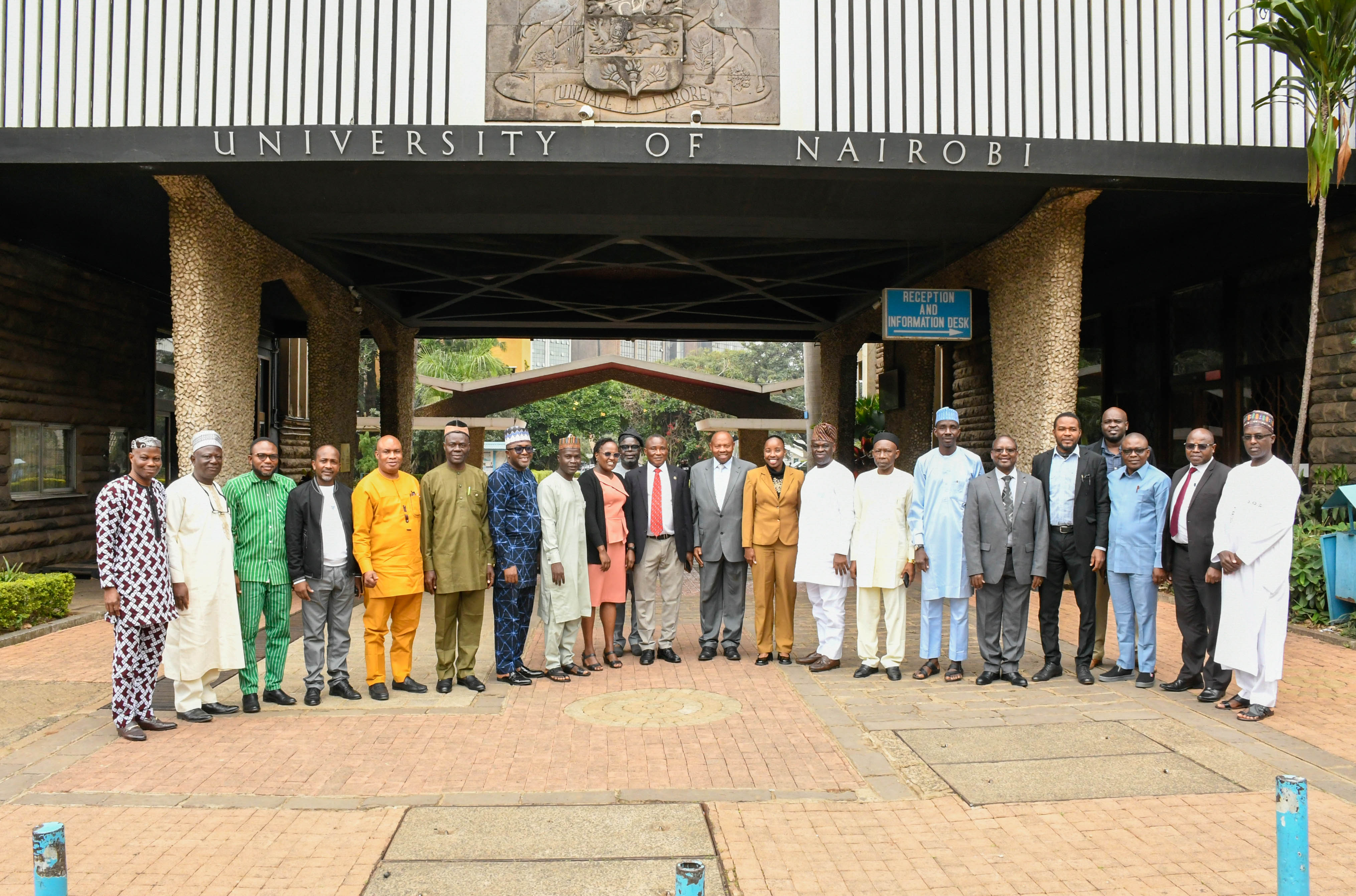 DVC FPD with Heads of Internal Audit from Nigerian Universities.
