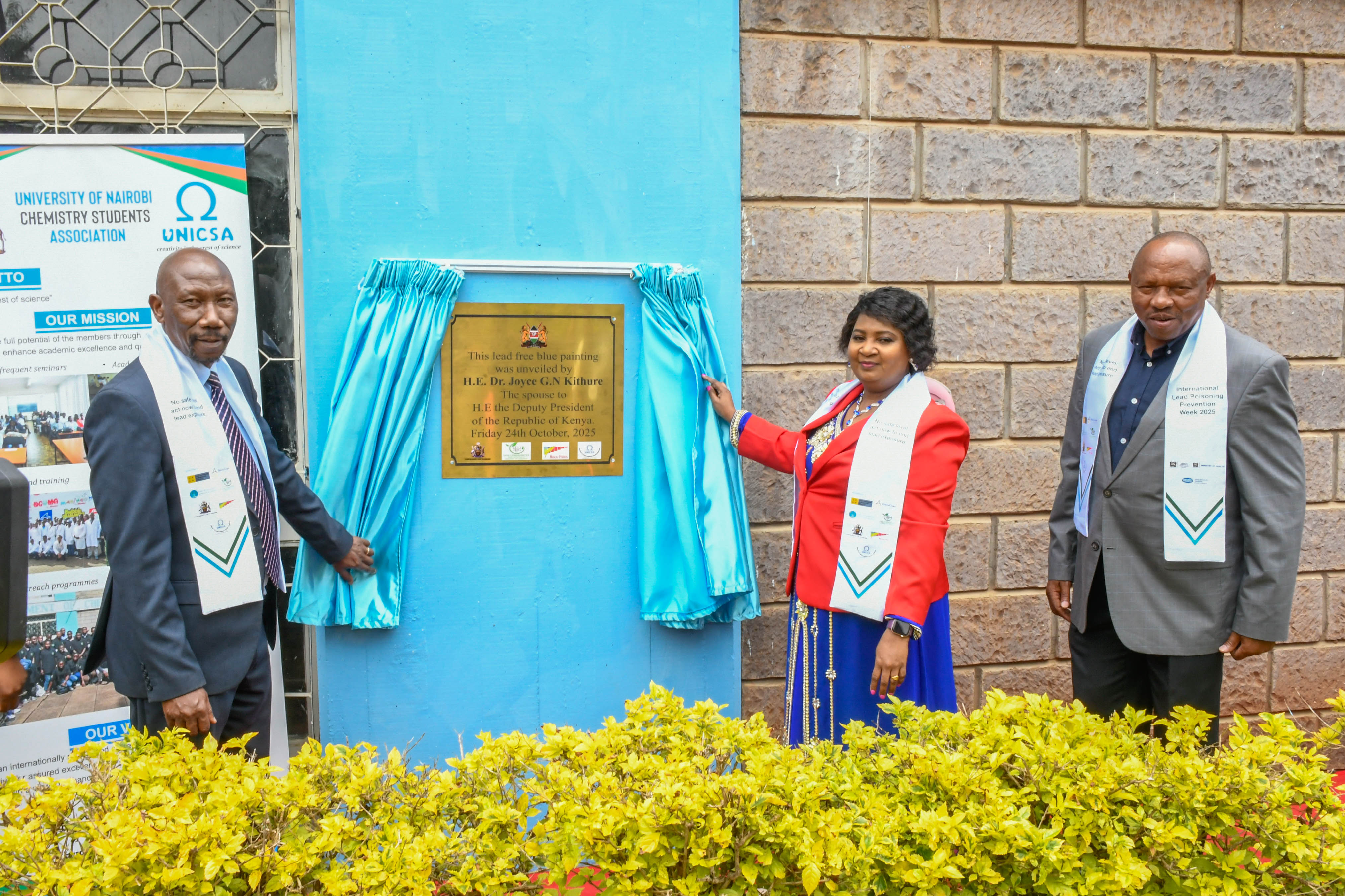 13th Intl Lead Poisoning Prevention Week plaque