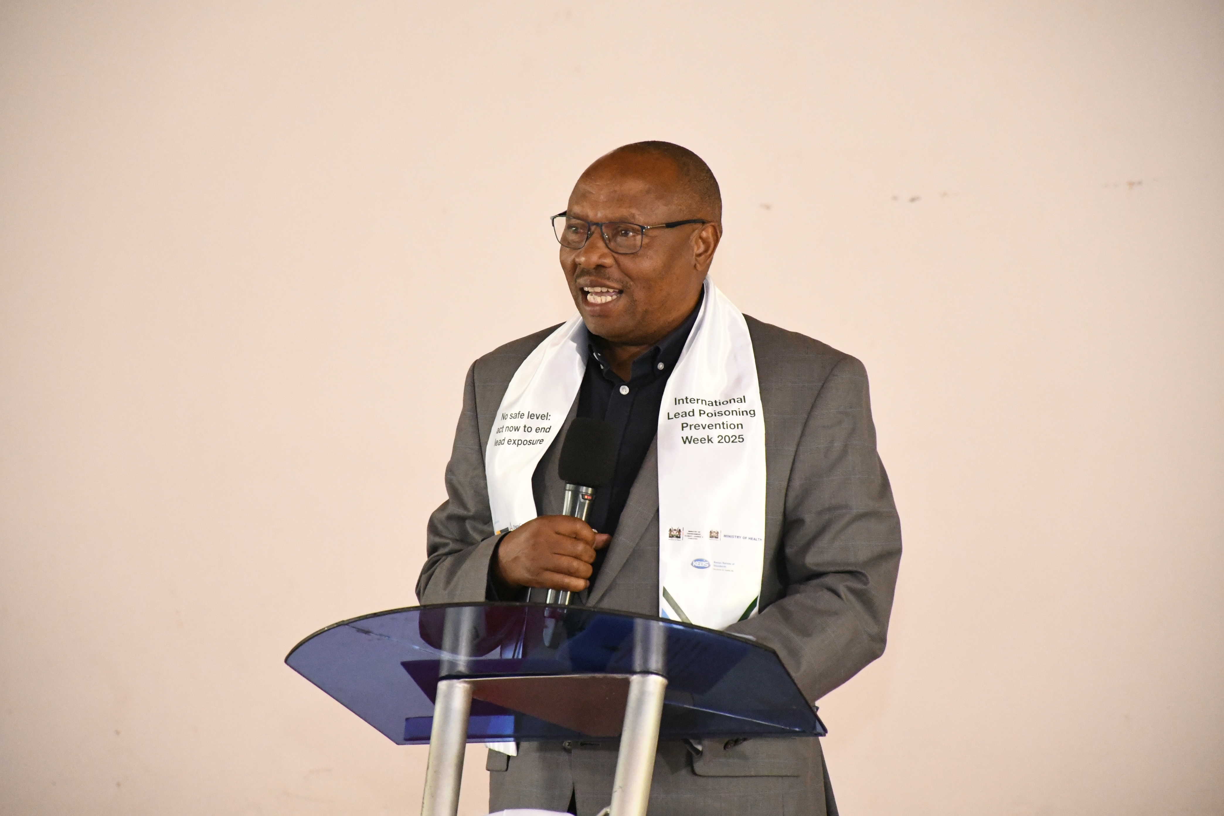 DVC FPD gives his remarks at the Lead Prevention