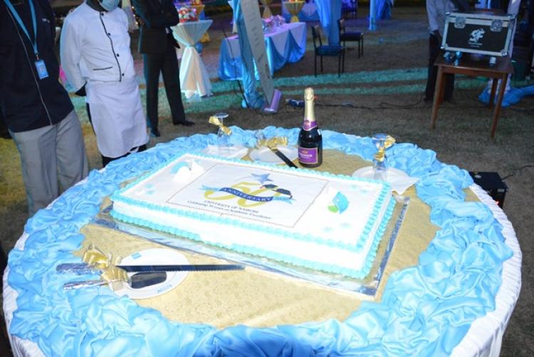 The UoN at 50 Celebrations  Cake 