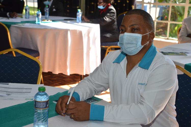 UNSA staff at the workshop induction