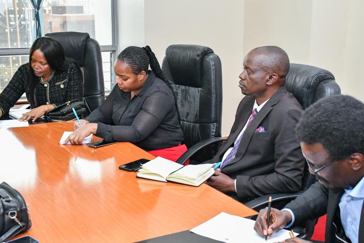 Courtesy Call by UASU to the DVC FPD and HRA