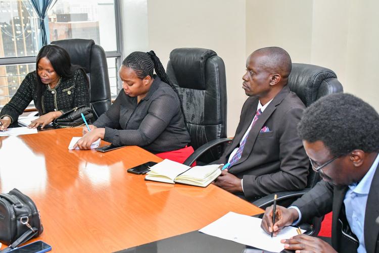 Courtesy Call by UASU to the DVC FPD and HRA