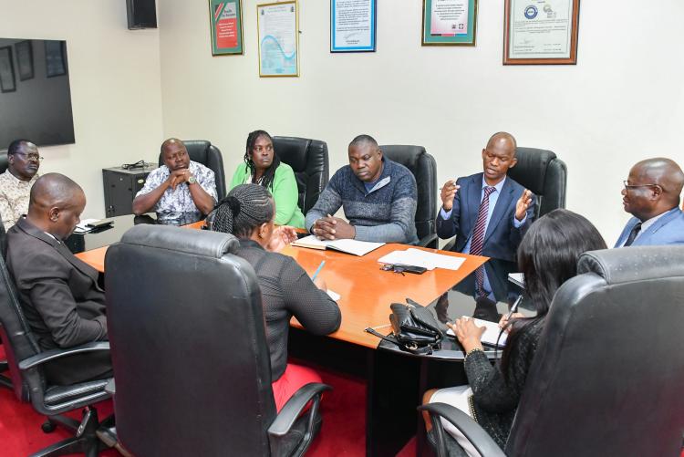 Courtesy Call by UASU to the DVC FPD and HRA