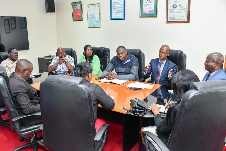 Courtesy Call by UASU to the DVC FPD and HRA