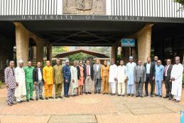 DVC FPD with Heads of Internal Audit of Nigerian Universities